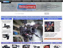 Tablet Screenshot of firstcamera.com